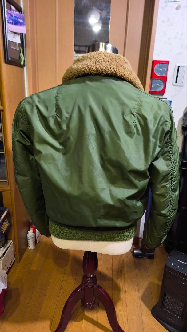 Made in usa アルファB-15 38くらい