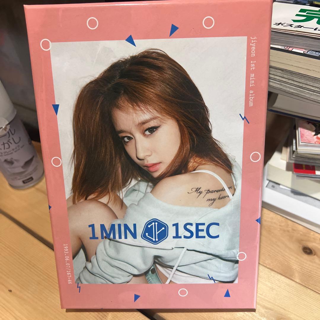 ジヨン[T-ARA]ミニアルバム『NEVER EVER - 1MIN 1SEC』