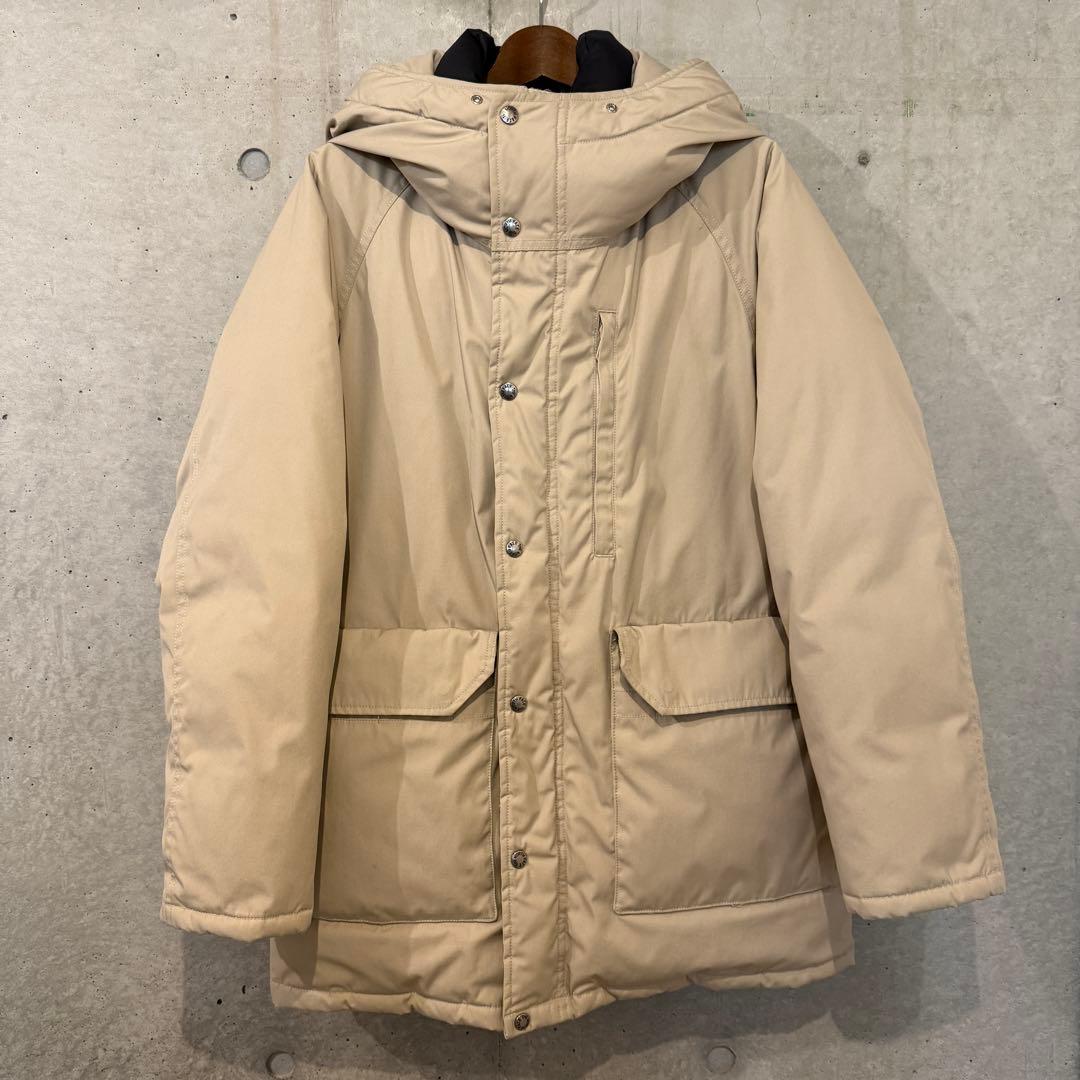 ノースフェイス パープルレーベル ナナミカ コラボ ダウンジャケット Mベージュ