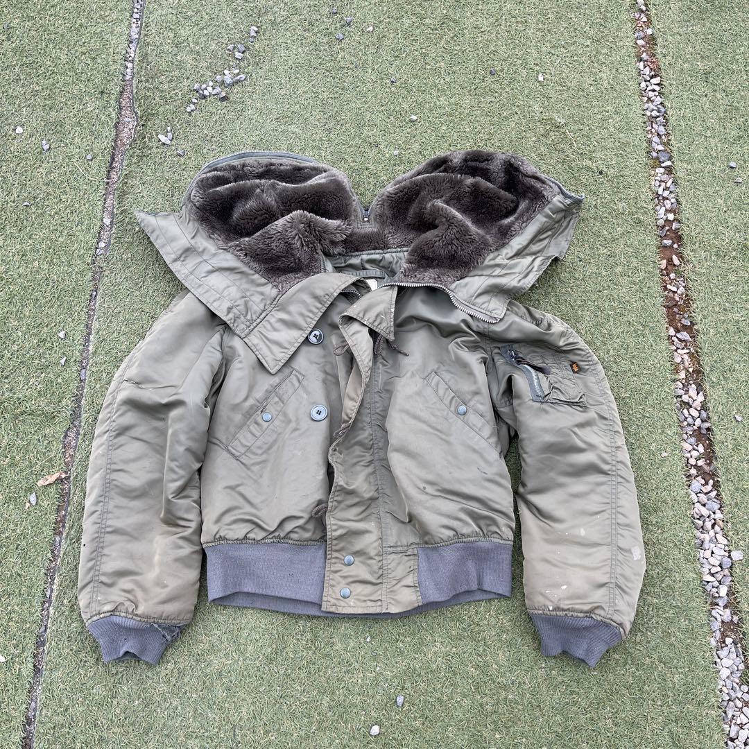 Alpha Industries USA 製N2Bフライトジャケット Lサイズ