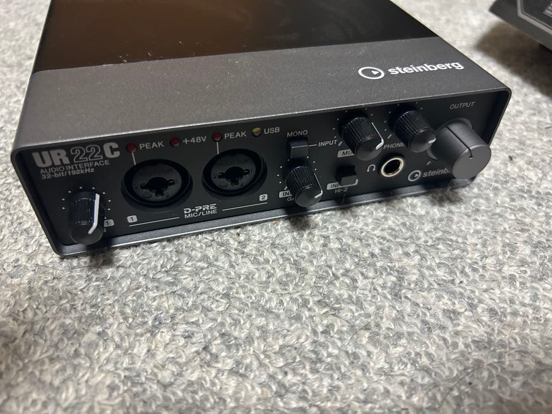 Steinberg UR22C USBオーディオインターフェース