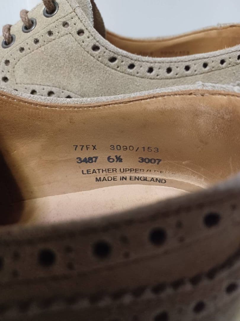 （美品）nicholson and nicholson 6.5　　英国製