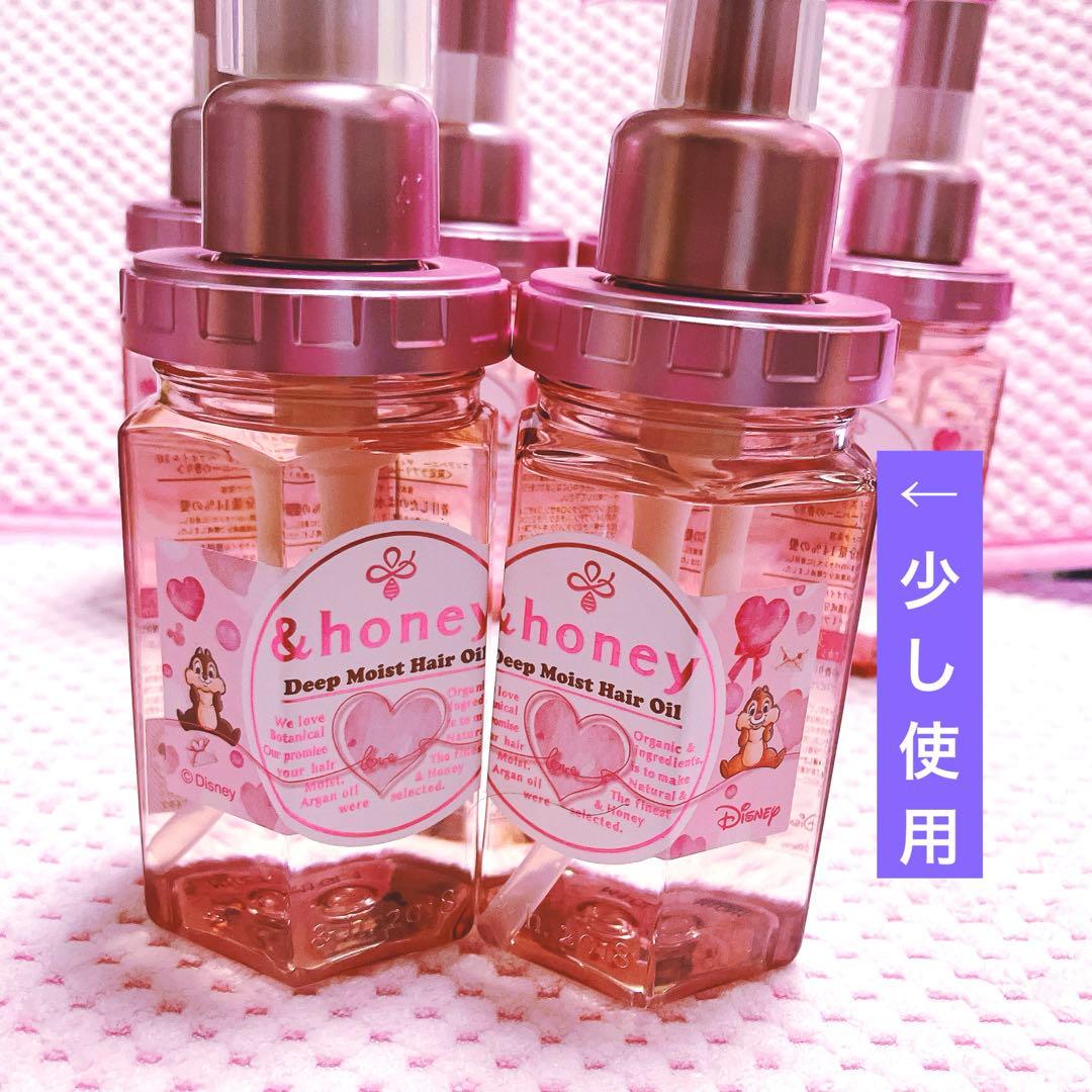 ⑦&ハニー ディープモイスト　チップ＆デール　数量限定　新品5本 開封済み1本