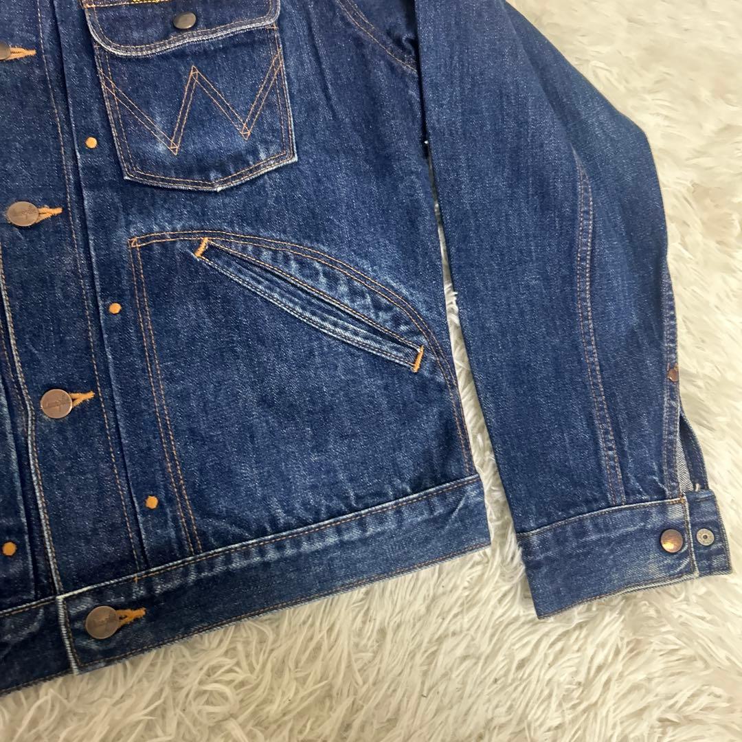 【美品】ラングラー 111MJ デニムジャケット　日本製　Lサイズ