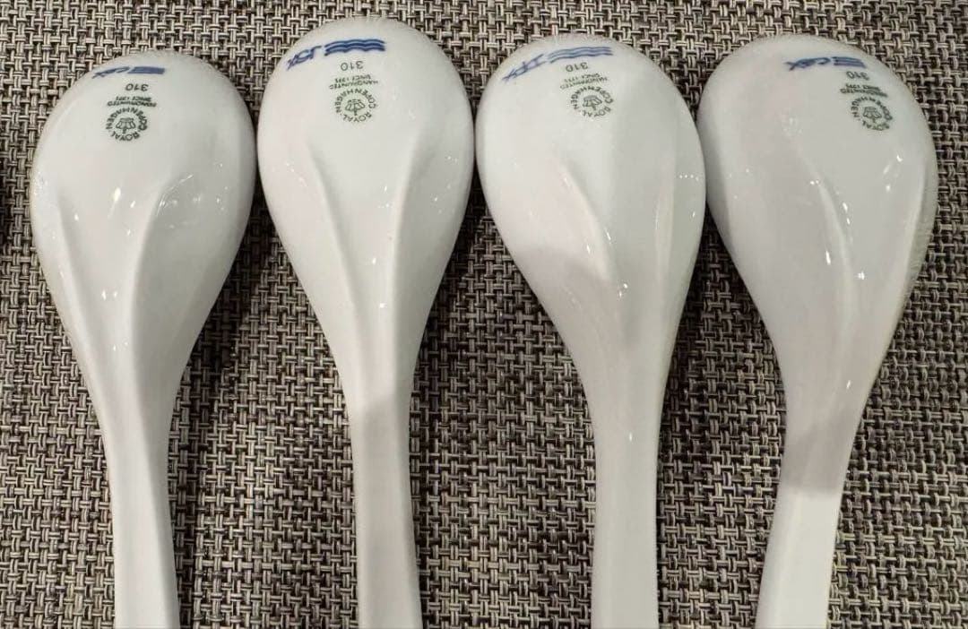 ロイヤルコペンハーゲン　ブルーパルメッテ　スプーン　箸置き　カトラリーレスト