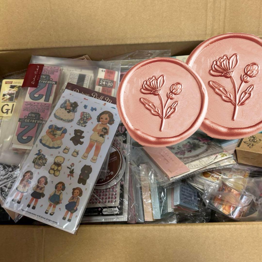 海外コラージュ素材紙 大量まとめ2★新品未使用