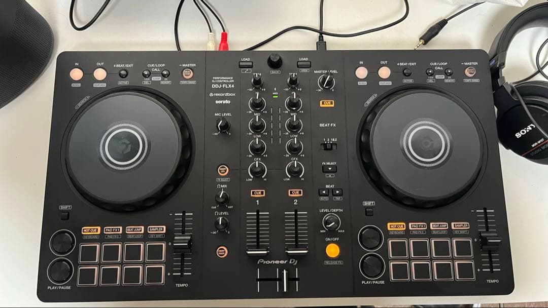 Pioneer DJ コントローラー 黒 ddj-flx4
