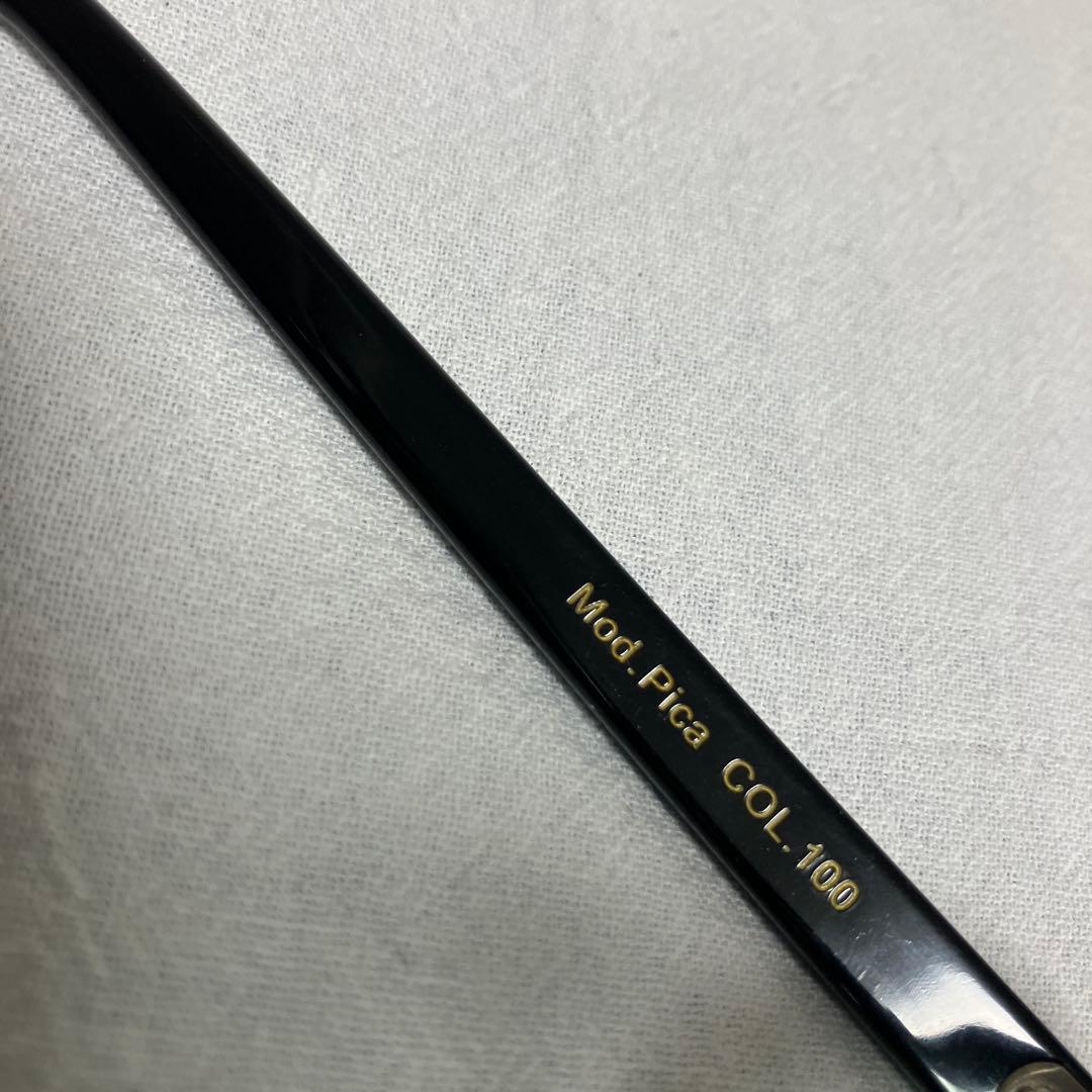 レスカ/ピカ ブラック44□26 度なしグレー調光レンズ【ノーズパッドカスタム】