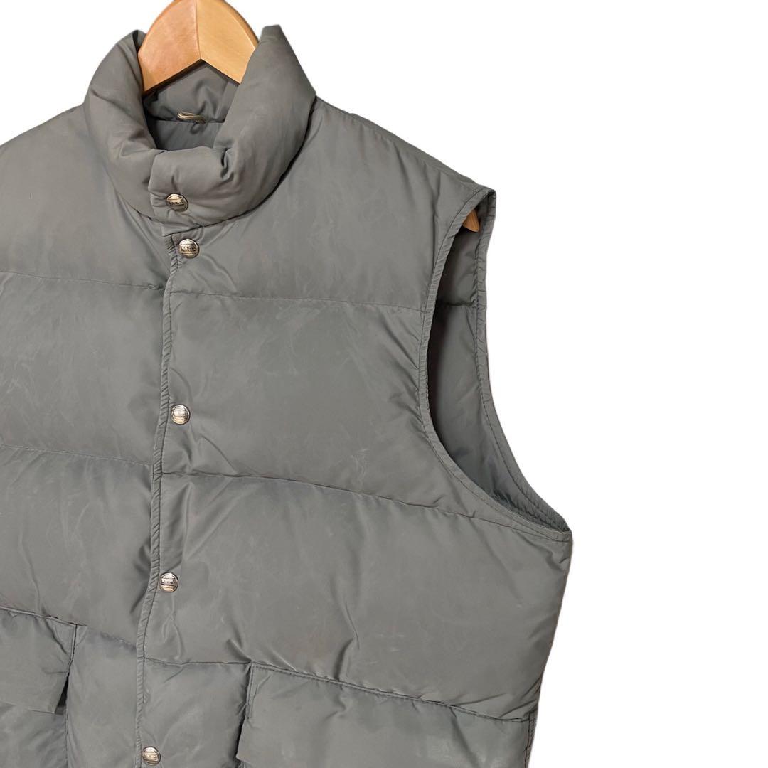 80’s L.L.Bean ダウンベスト 縦型ポケット 希少カラー グレー