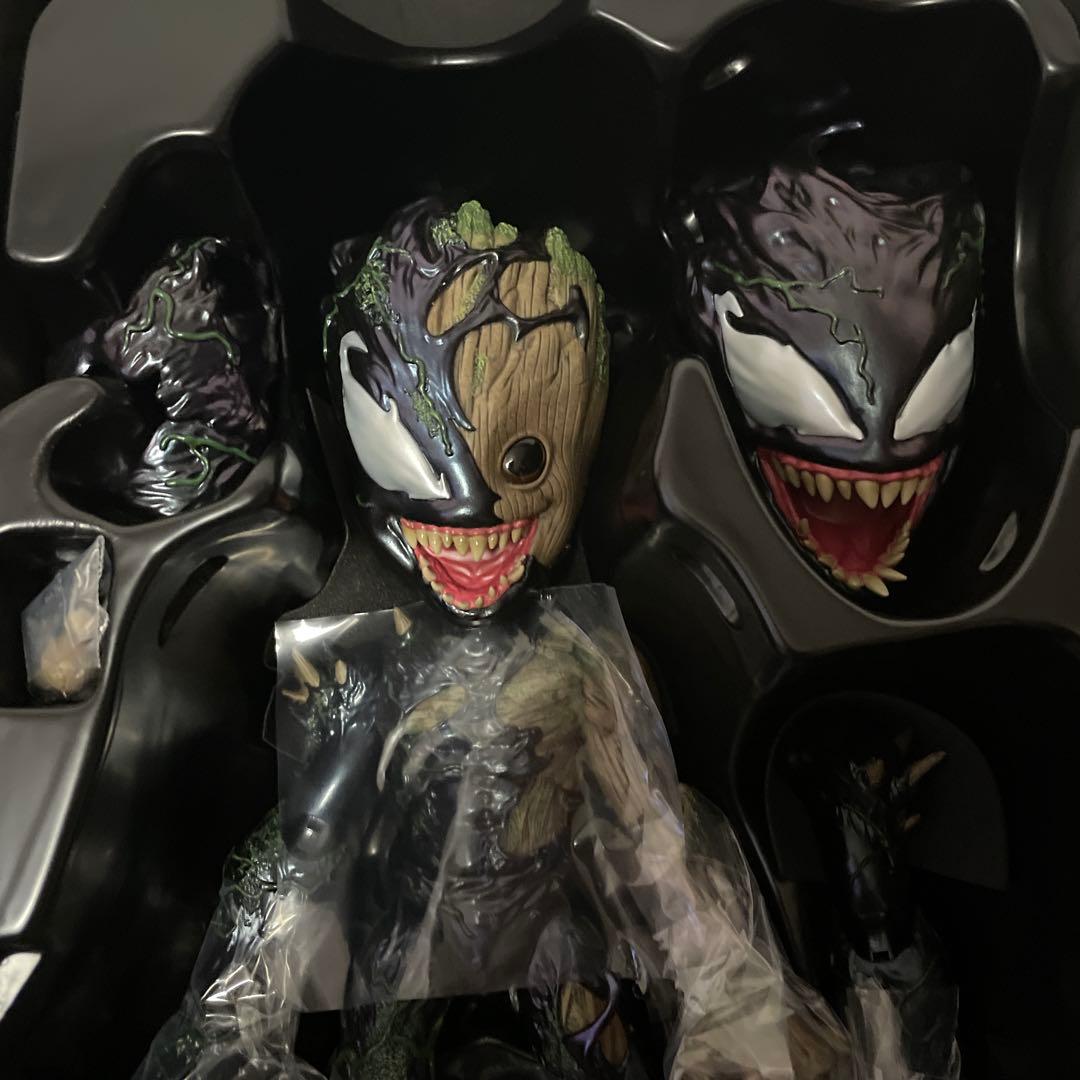 【美品】グルート（ヴェノム版）　スパイダーマン　ヴェノムグルート