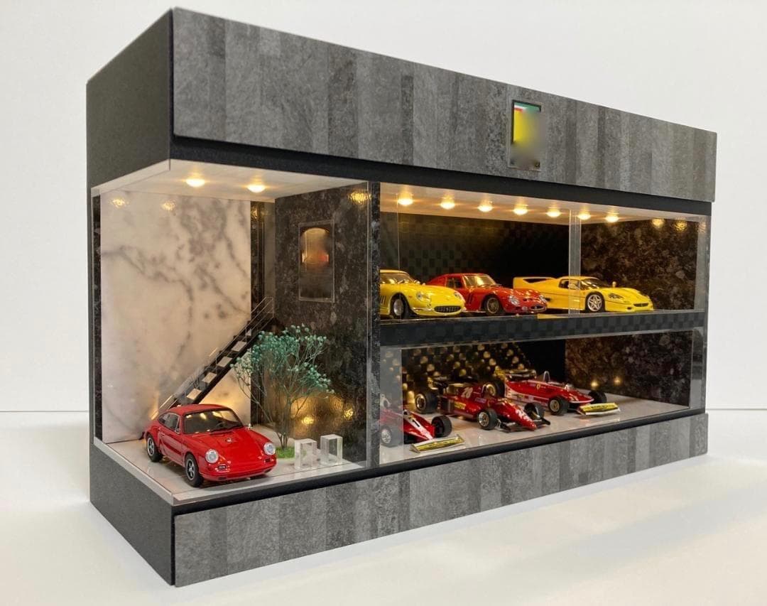 nickオーダー品・ 3層式・ディスプレーBOX / ネオジオラマ