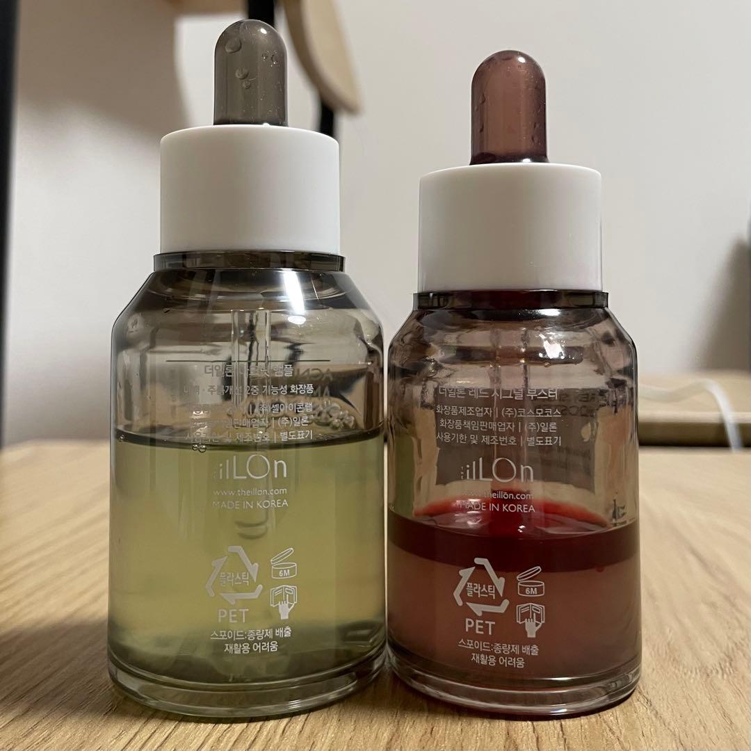 illon アクニットアンプル&レッドシグナルブースター　イロン　サロン専売品