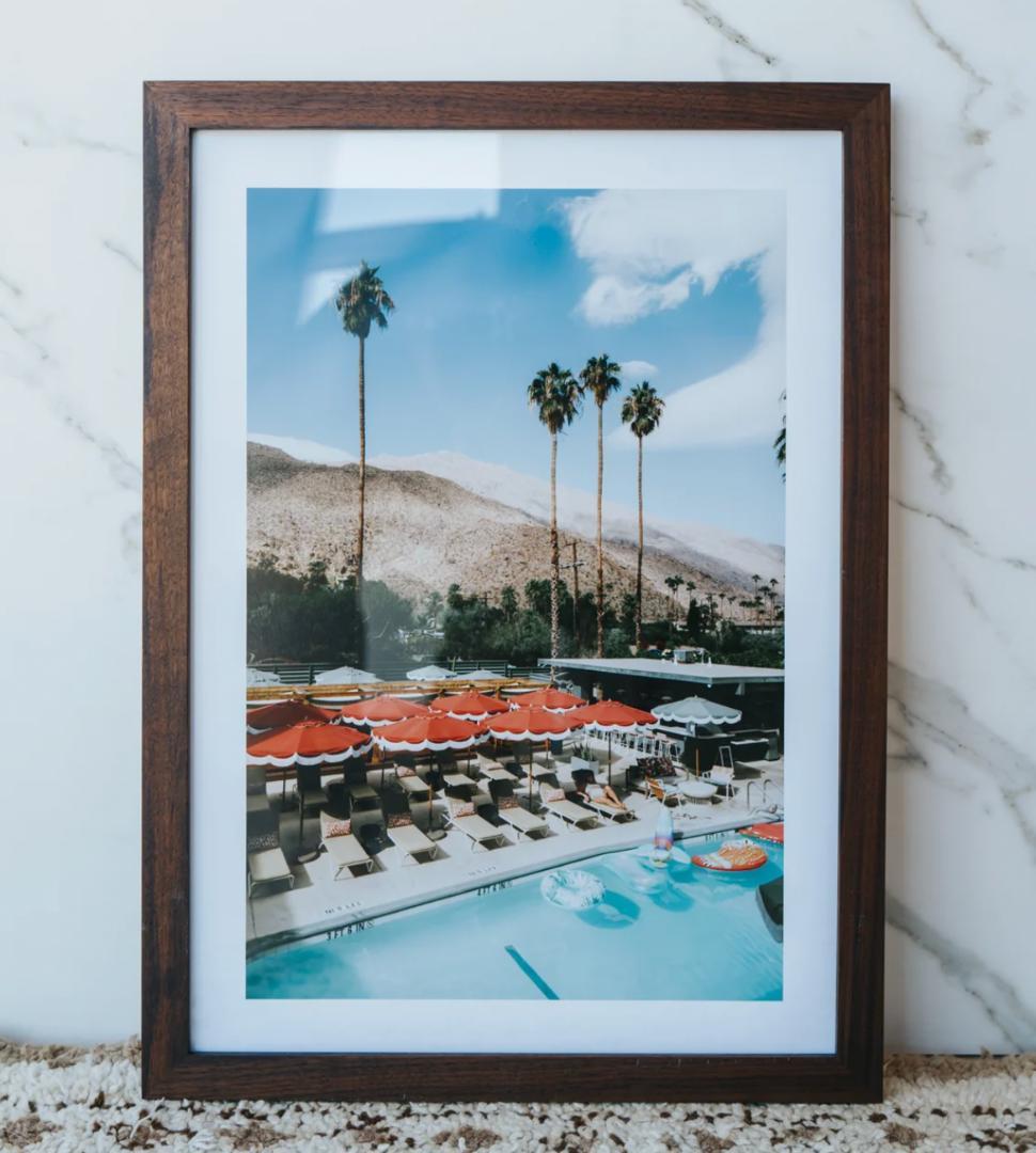 T*様 Palm Springs Pool Club A2サイズ額装作品