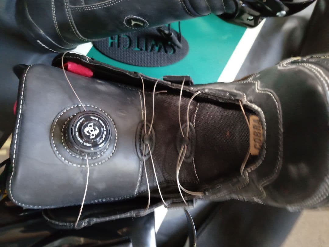 NADE zeke スノーボード グリーン ビンディング付き