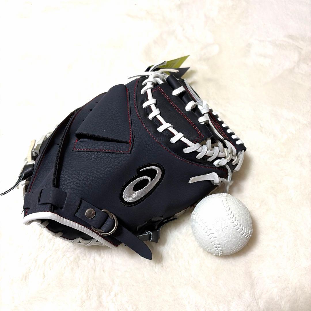 アシックス　キャッチャーミット　軟式用新品未使用C 3121A577