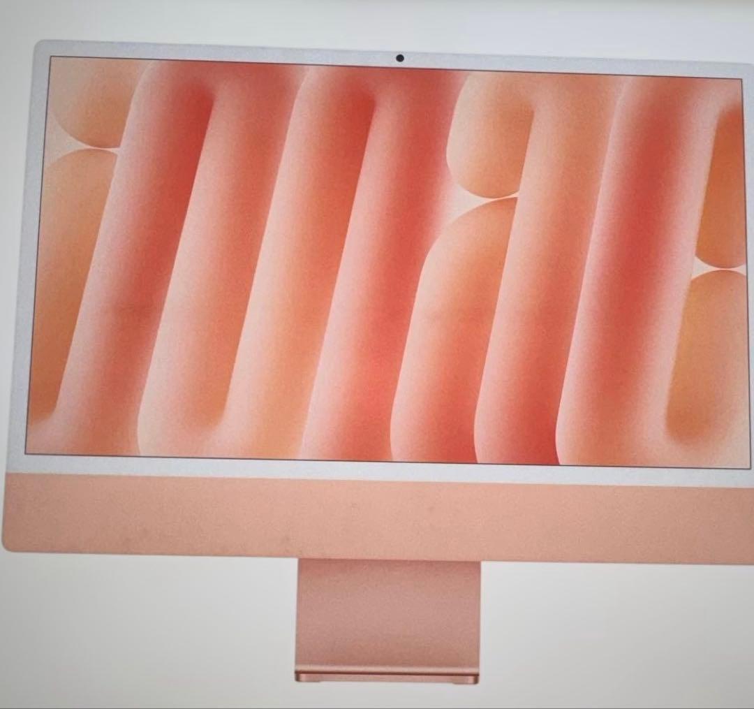 断捨離中　Apple iMac 24インチ オレンジ