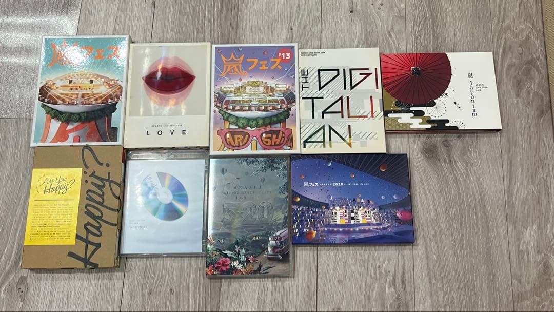 週末限定値下げ！嵐ライブdvd ARASHI 大容量まとめ　Blu-rayを含む