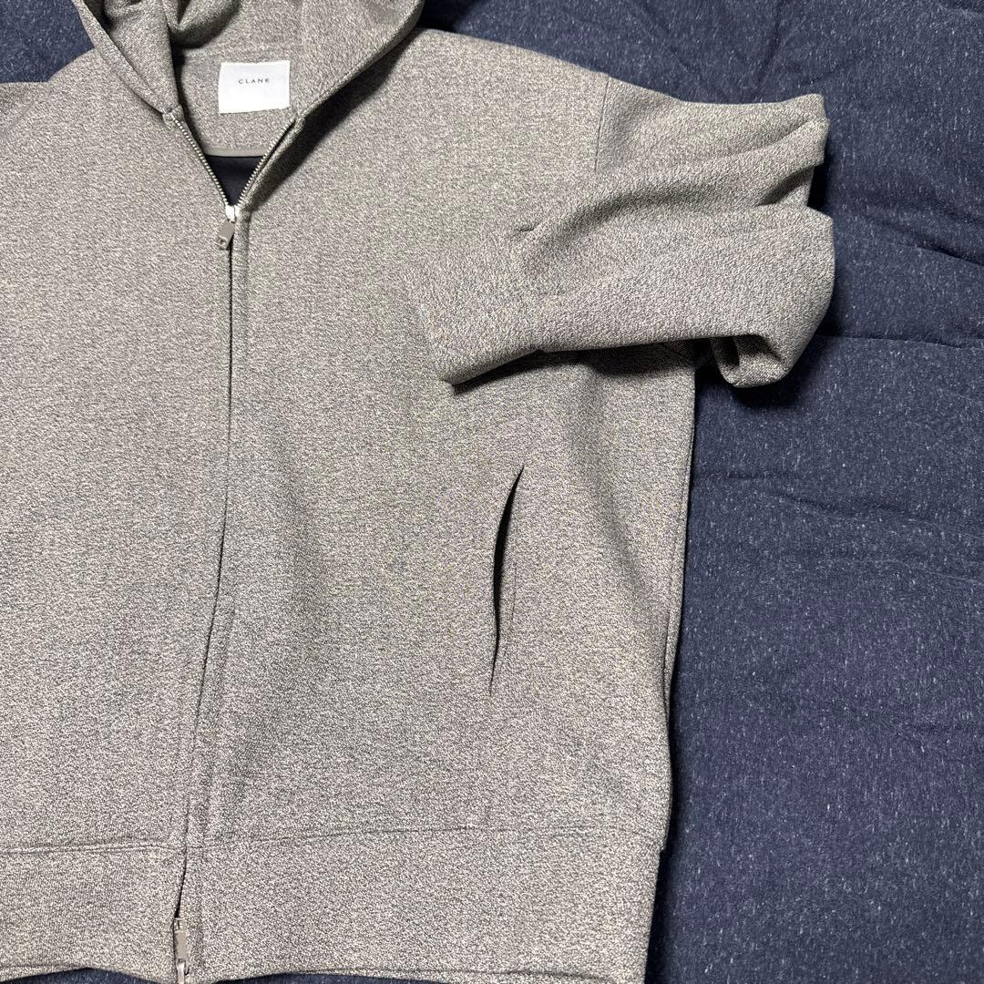 【25AW】【美品】CLANE クラネ ボンディングジップフーディー