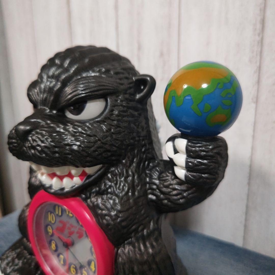 東宝映画 ゴジラ◆目覚まし時計/1997年製◆動作確認済