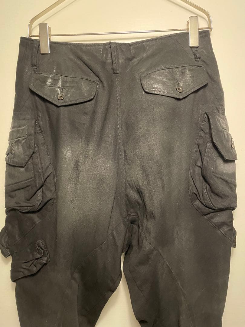 JULIUS 25ss ユリウス ガスマスク トラウザー パンツ ブラック