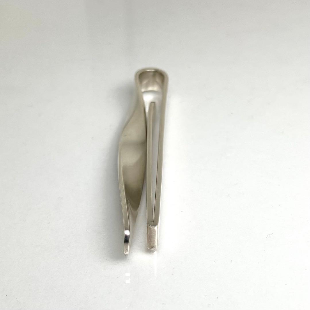 おしゅん　箱付き　ジョージジェンセン　ネクタイピン　ツイスト　シルバー