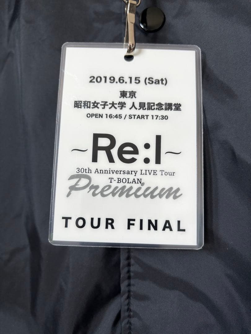 T-BOLAN 30周年記念ライブツアーRe：Iコーチジャケット