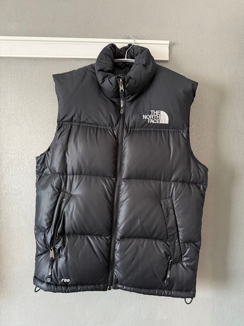 ノースフェイス ヌプシ ダウンベスト NUPTSEVEST メンズ S