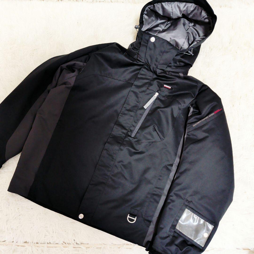 DESCENTE　デサント　スキーウェア　メンズ　大きい　上下　黒
