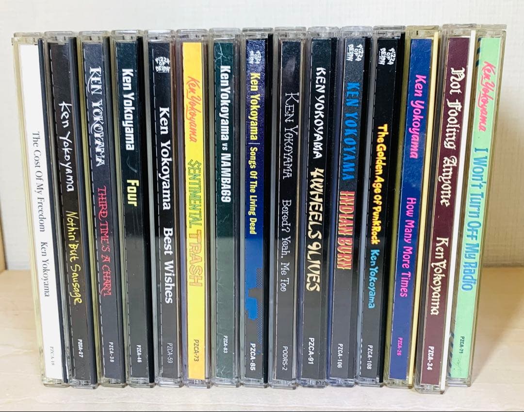 Ken Yokoyama CD 15枚セット 初回限定盤 CD+DVD