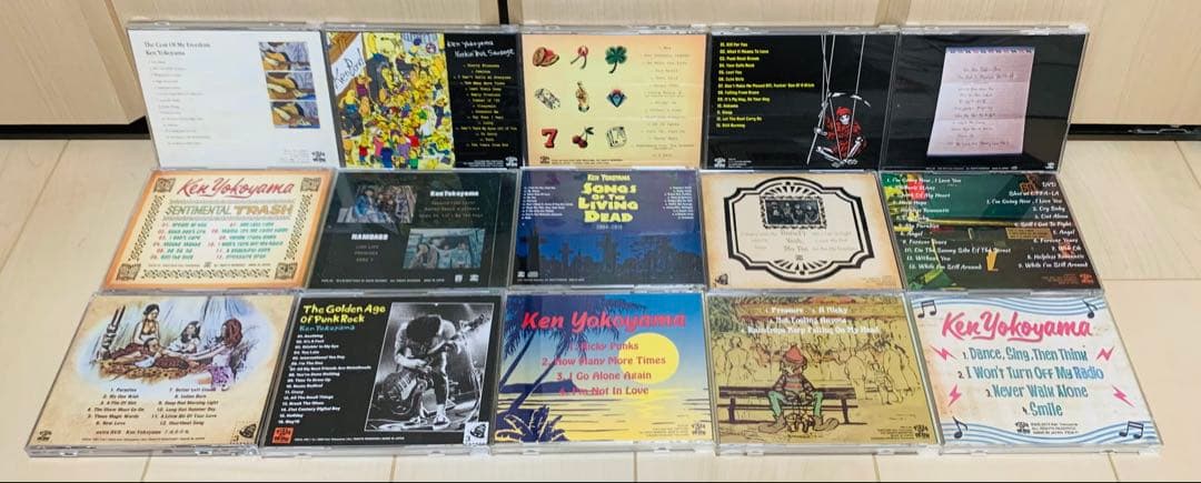 Ken Yokoyama CD 15枚セット 初回限定盤 CD+DVD