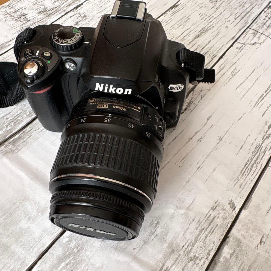 Nikon D40X 本体　充電器　説明書　SDカード付き