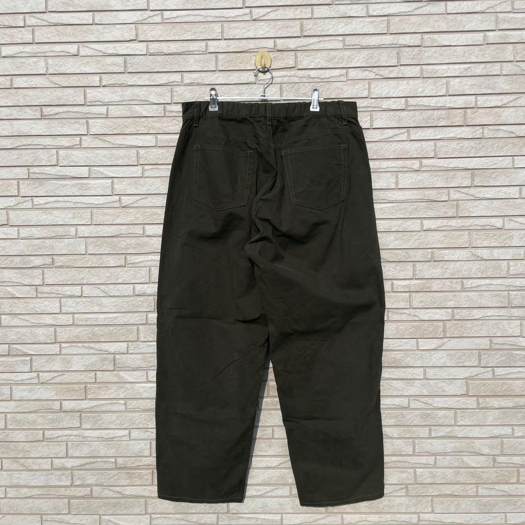 ディアスポラ　パンツ　XL ダブルニー　カーキ　WHATZIS別注