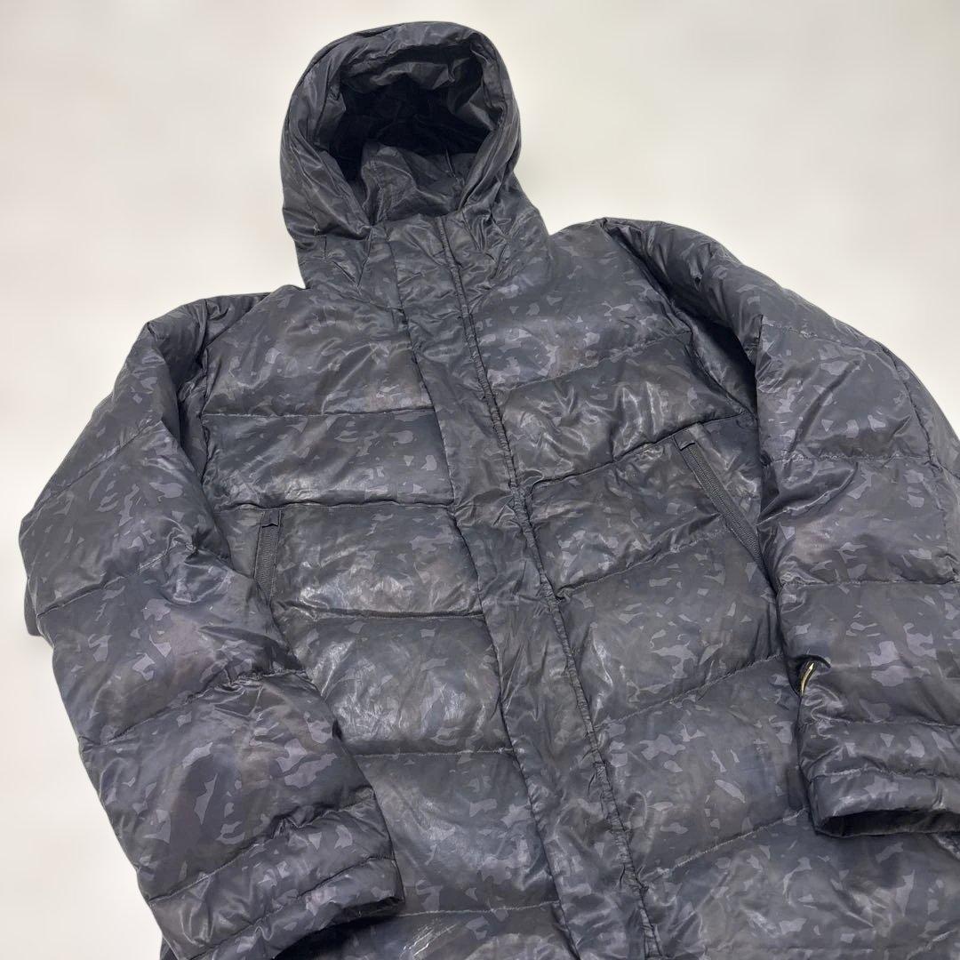 ミズノプロ Mizuno PRO ブラック リアルダウンロングコート Oサイズ