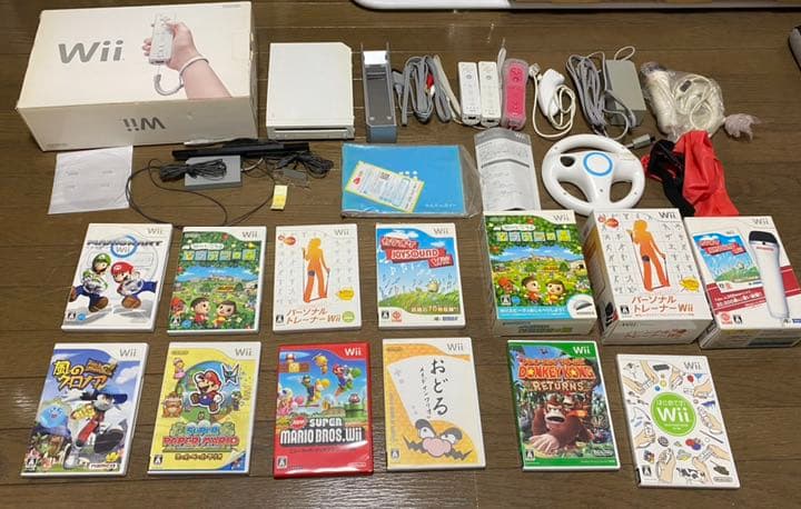 Wii 本体　ソフト10本等