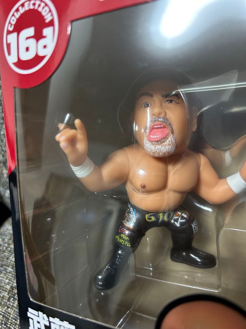 絶版！16dソフビ★1000体限定パッケージ版★武藤敬司 グレートムタ HAO