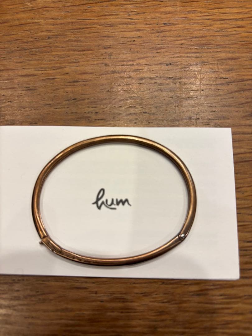 hum バングル　k10 「humete」　クラッシックバングル
