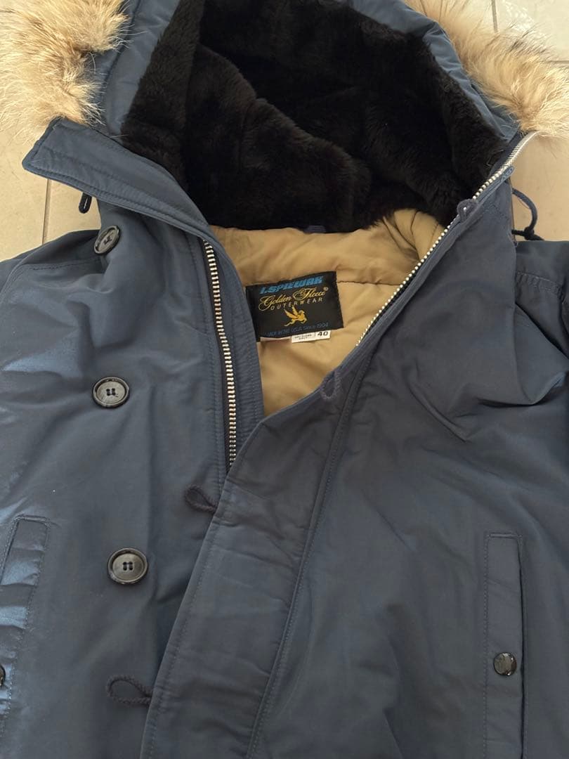 SPIEWAKミリタリージャケット ファー付き