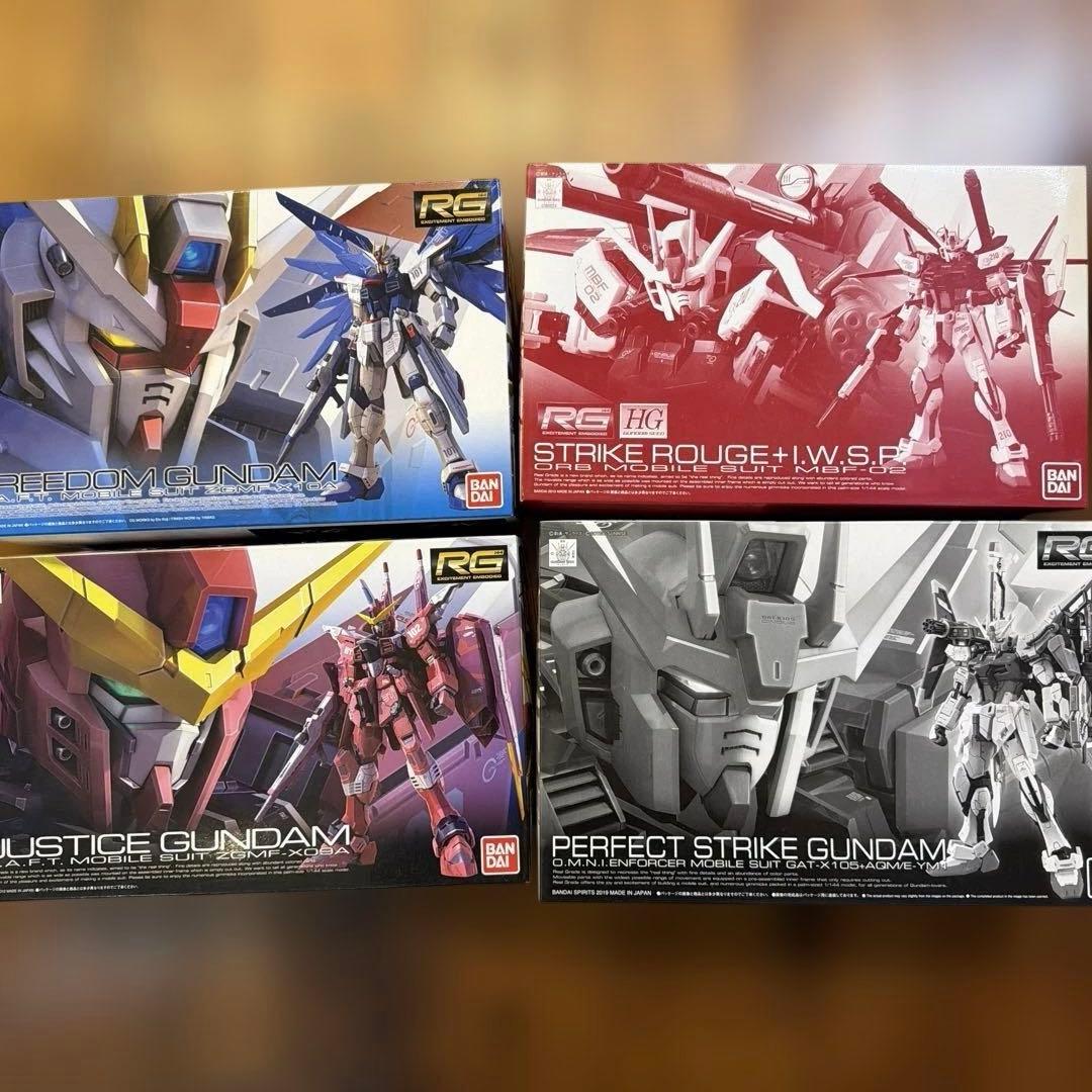 ポ*コ様 RG ガンダムSEED 4点セット