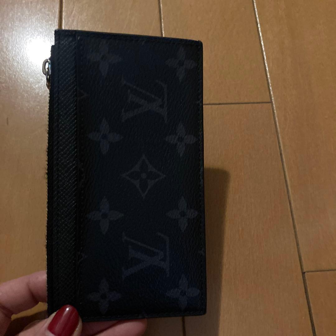 Louis Vuitton 黒 レザー キーケース