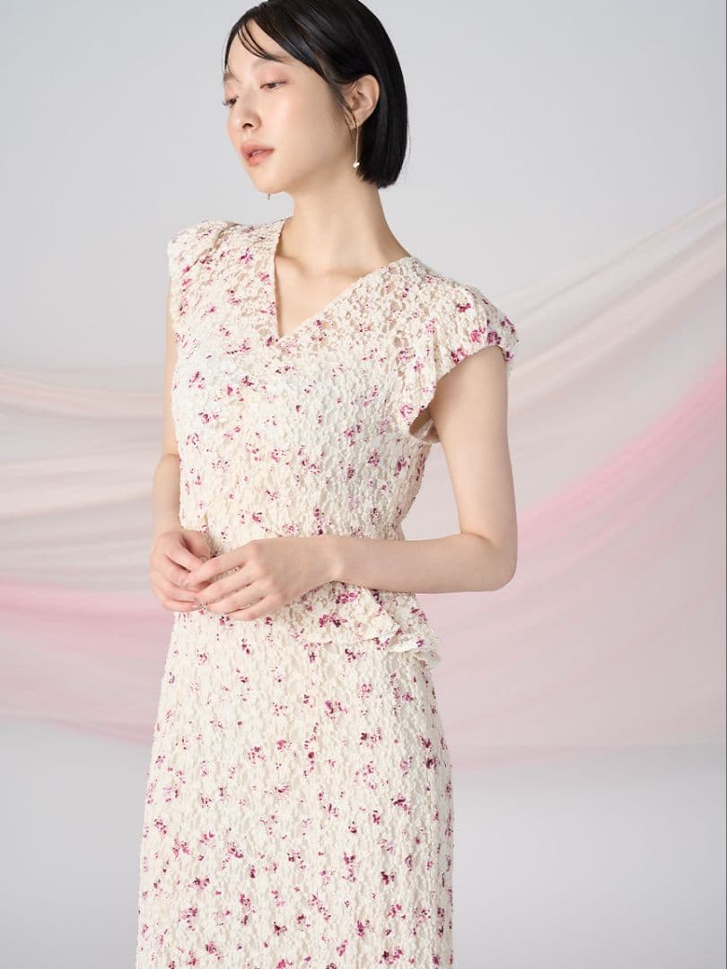 セルフォードピグメントフラワーワンピース36