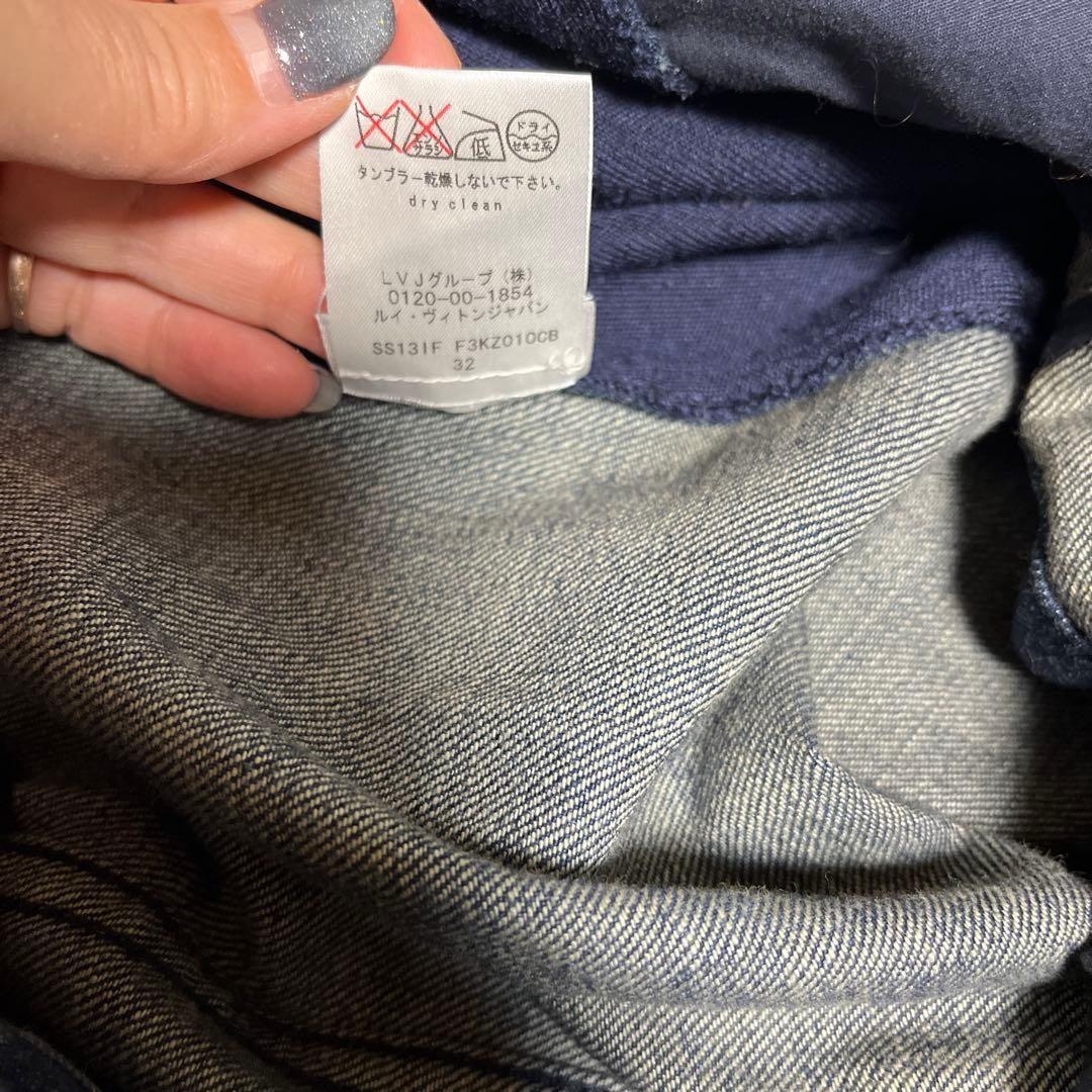 ルイヴィトン　デニム　スカート