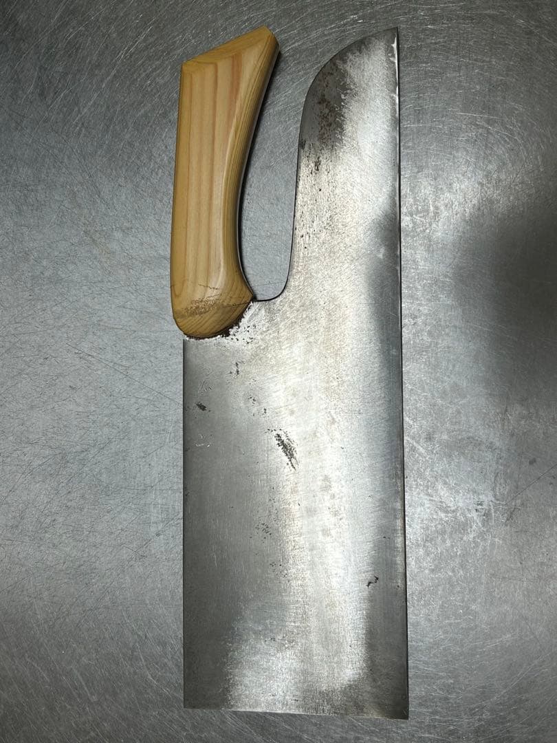 かやなるみ蕎麦切り包丁