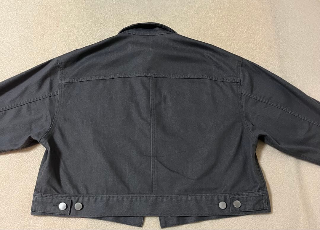 【未使用品】自由区 ウスカルデニム襟付き ジャケット