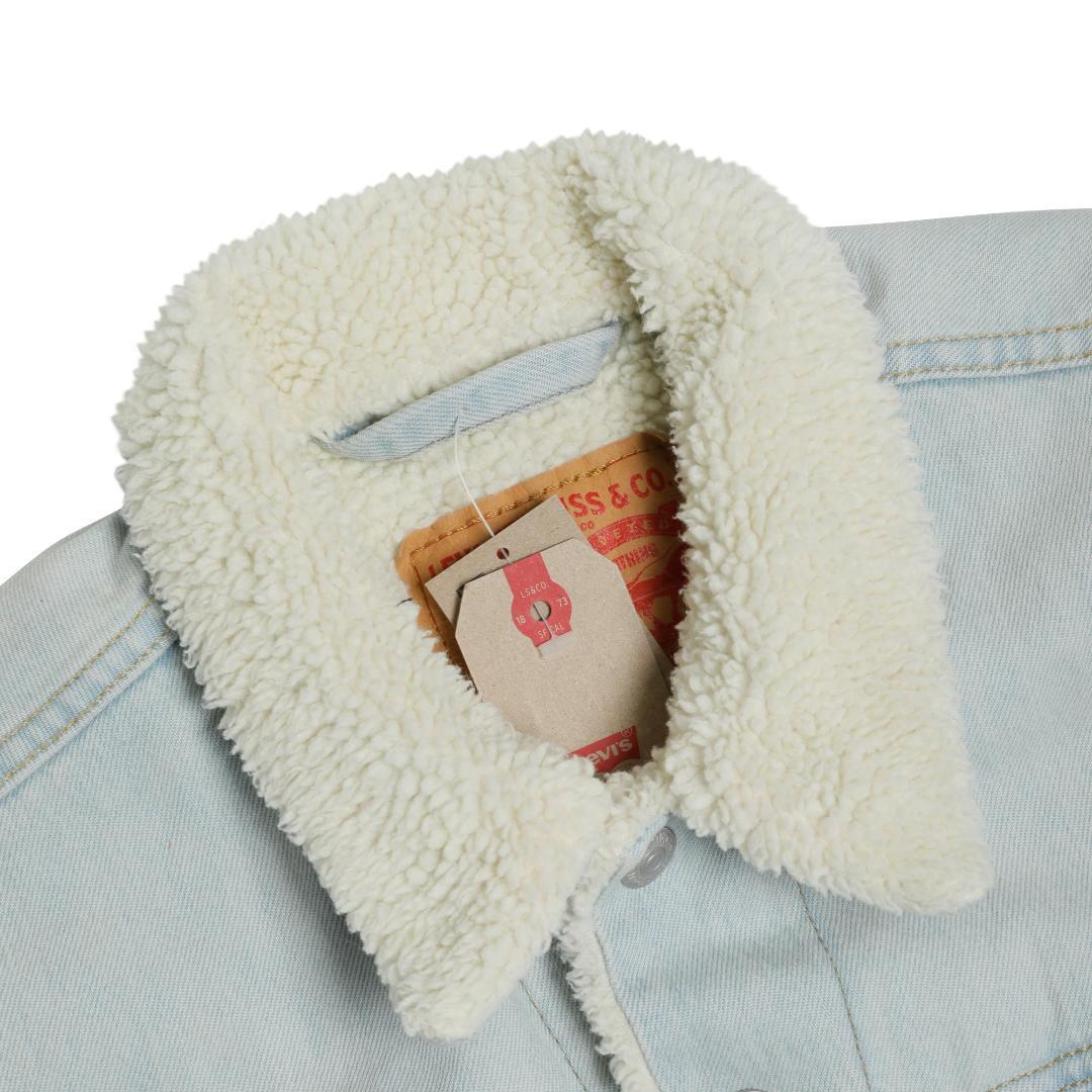 【2XL/新品】USA リーバイス メンズ ボアジャケット Gジャン