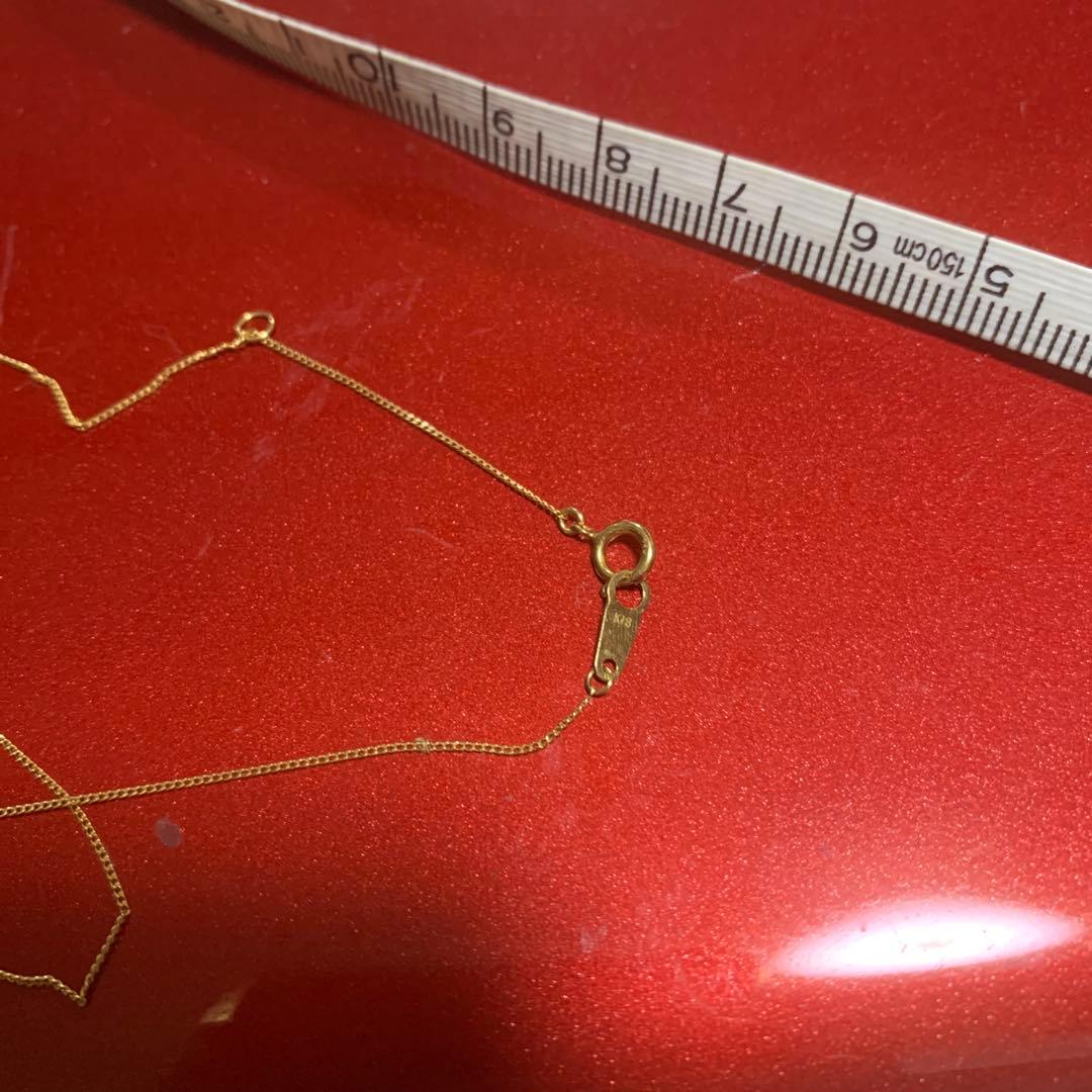 ゴールド ダイヤモンド ネックレス K18