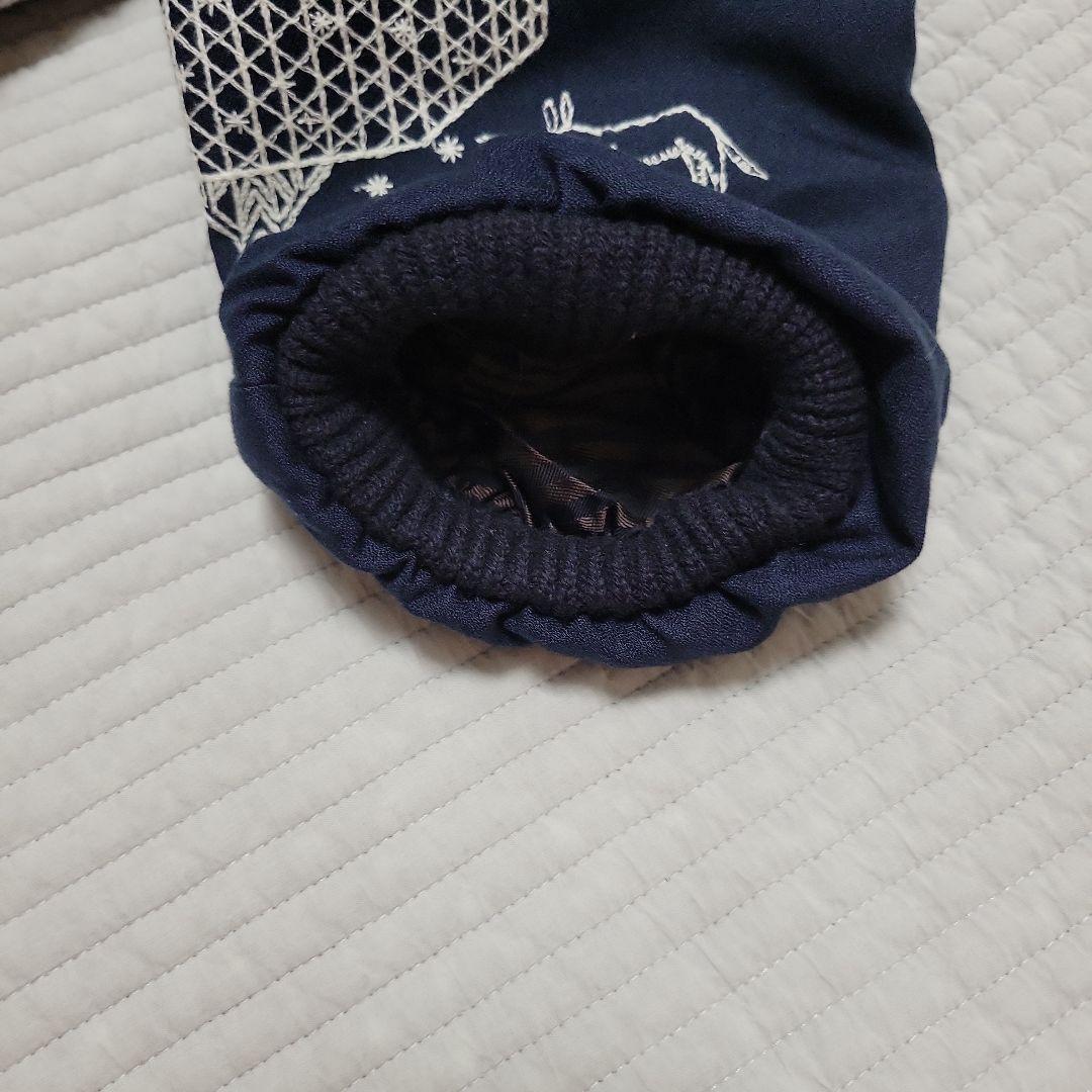 未使用　ミナペルホネン　ダウンジャケット　ネイビー　サイズ40