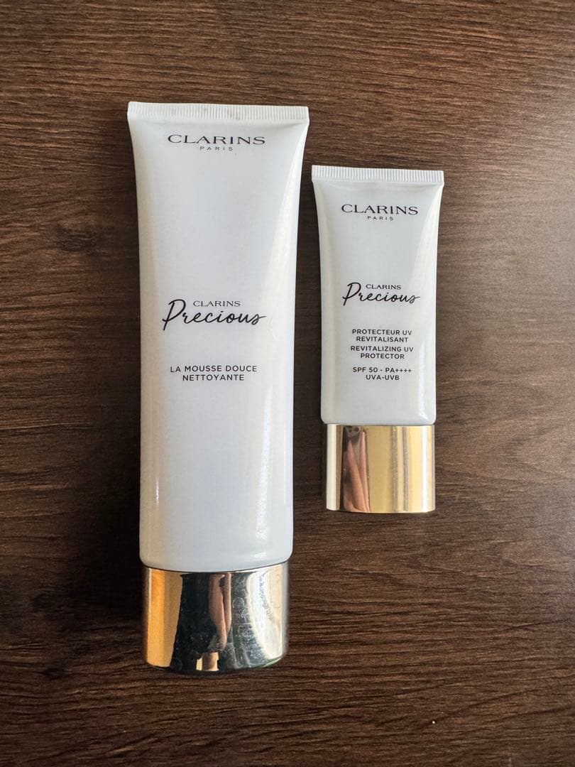 クラランス プレシャス ラムースネトワイヤント プロテクトゥールuv セット