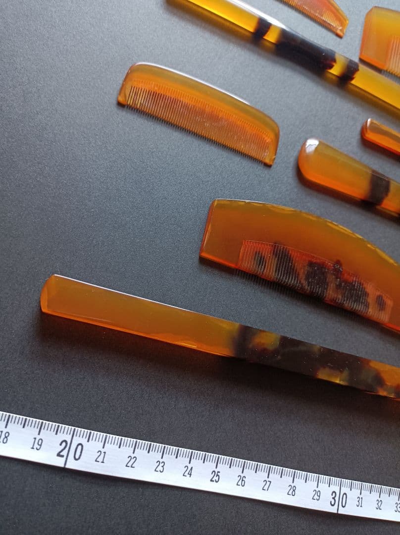 櫛 笄 ８点 明治時代 鼈甲