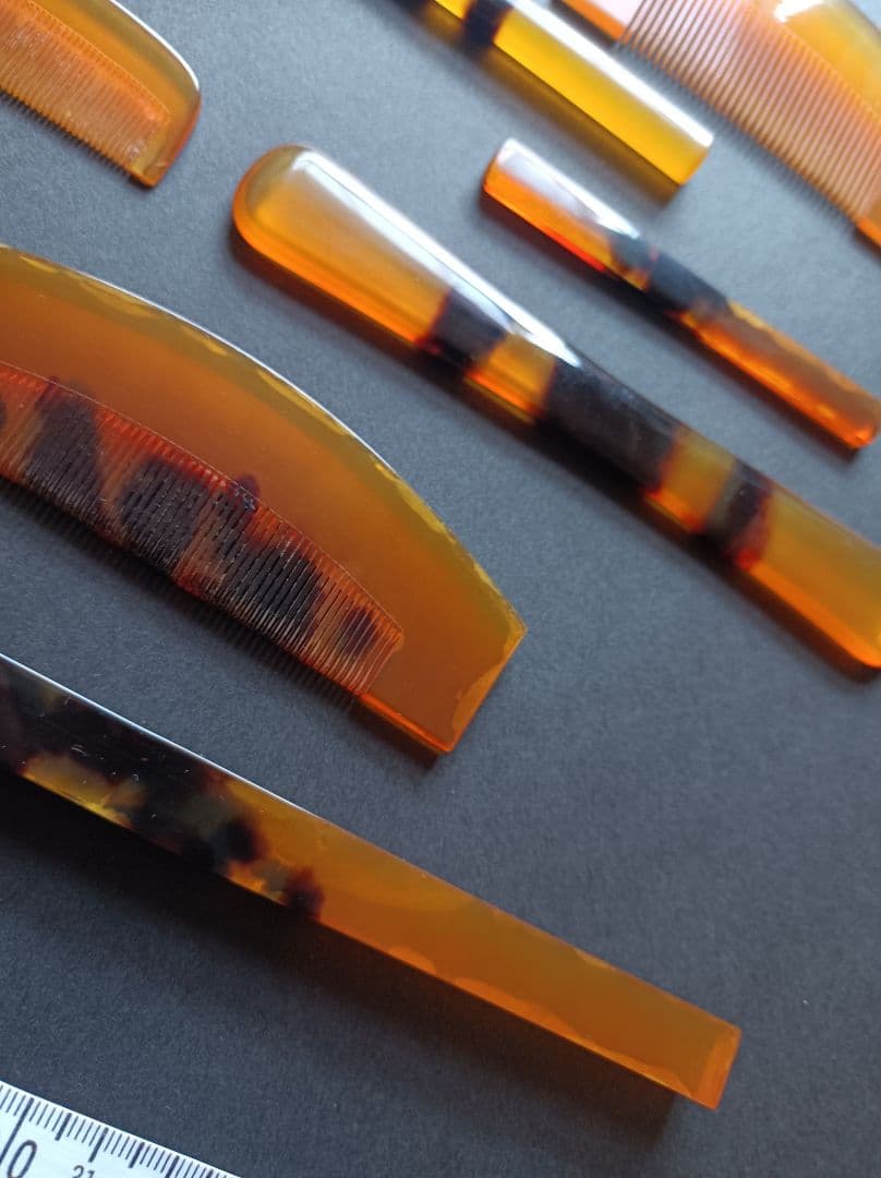 櫛 笄 ８点 明治時代 鼈甲