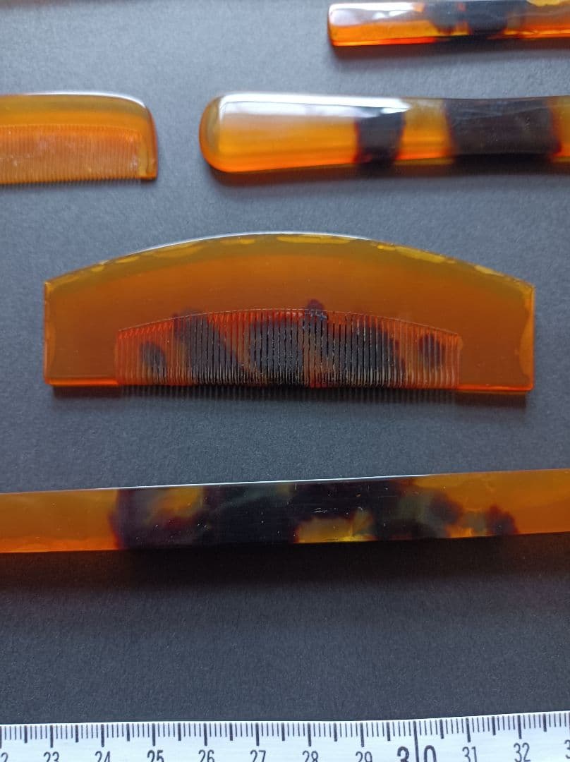 櫛 笄 ８点 明治時代 鼈甲